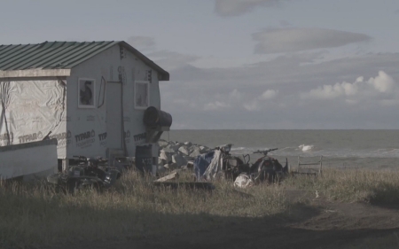 A small community in Alaska is sinking